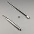 1964 British Vintage Yard O Red Hexagon Sterling Silver Propelled Mini Pencil